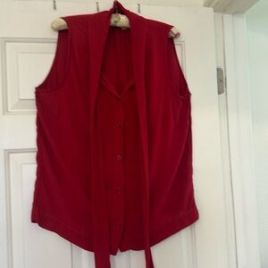 Cloth and Stone Tie Front Blouse